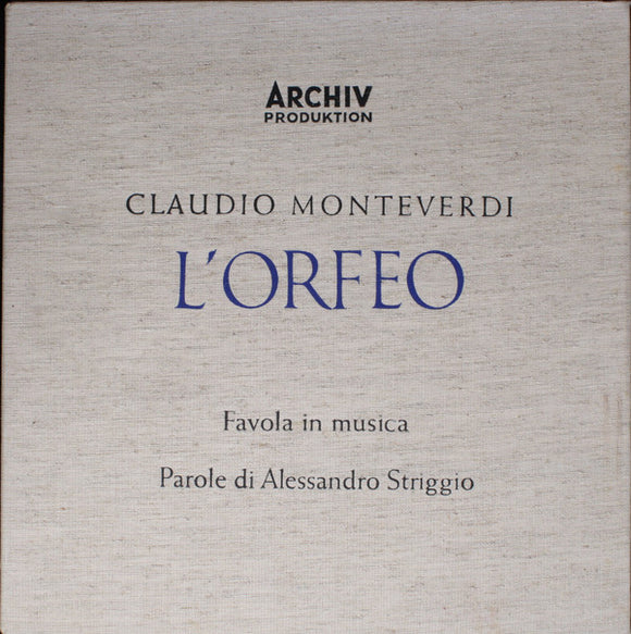 Claudio Monteverdi - L'Orfeo - Favola In Musica