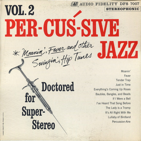 Sid Cooper And Orchestra - Percussive Jazz Vol. 2