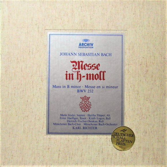 Johann Sebastian Bach - Messe In H-Moll • Mass In B Minor • Messe En Si Mineur - BWV 232