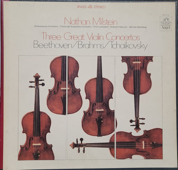 Nathan Milstein - Three Great Violin Concertos