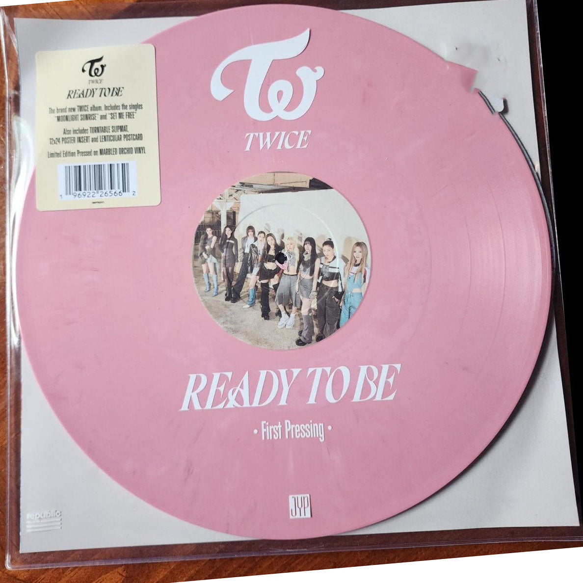 Twice Ready To Be shops Clear Vinyl/Opened