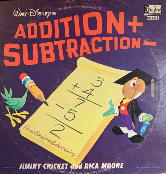 Jiminy Cricket - Addition And Subtraction