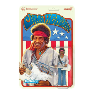 HENDRIX, JIMI / SUPER7 – JIMI HENDRIX ReACTION FIGURE [FESTIVAL]