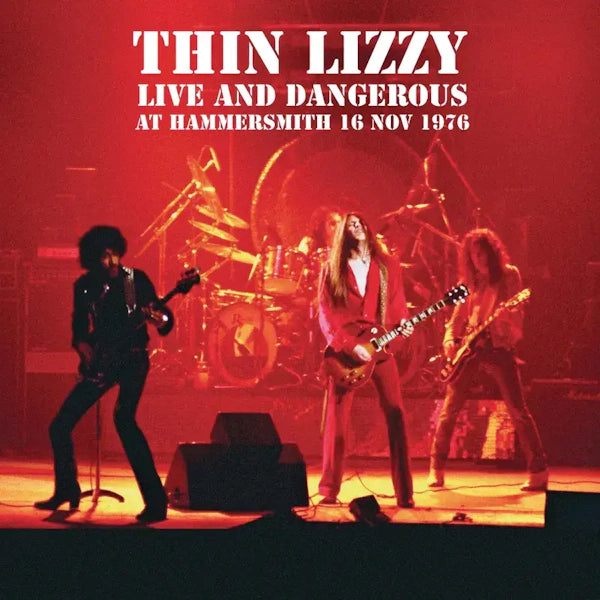 今ならほぼ即納！ Hammersmith at Dangerous and Live - Lizzy Thin 16 1976 Nov 洋楽
