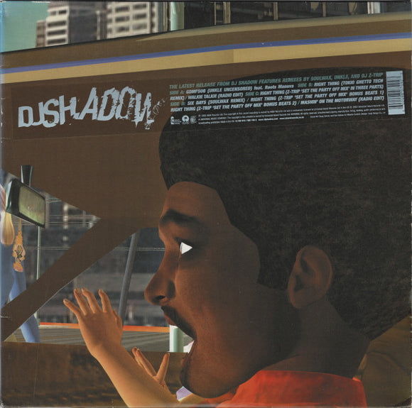 DJ Shadow - Mashin' On The Motorway