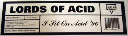 Lords Of Acid - I Sit On Acid '96