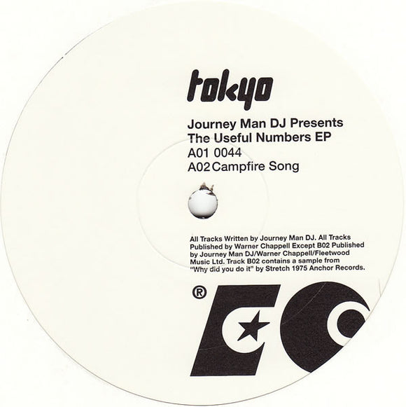 Journey Man DJ - The Useful Numbers EP