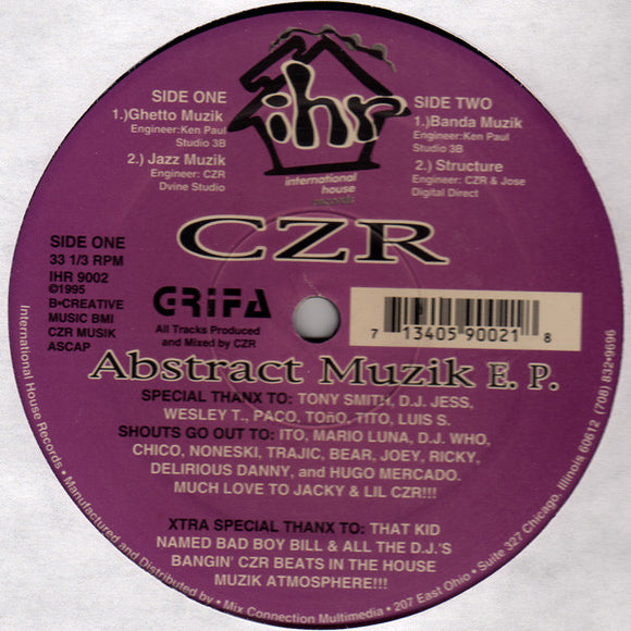 CZR - Abstract Muzik E.P.