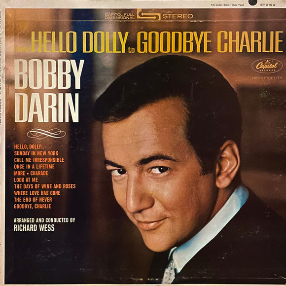 Bobby Darin - From Hello Dolly To Goodbye Charlie