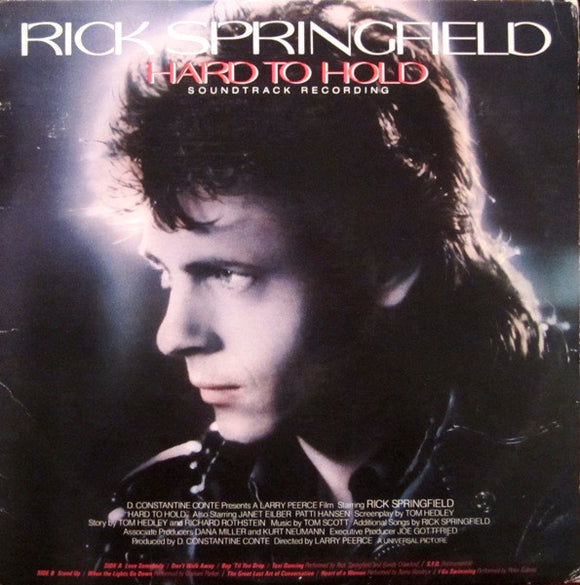 Rick Springfield - Hard To Hold