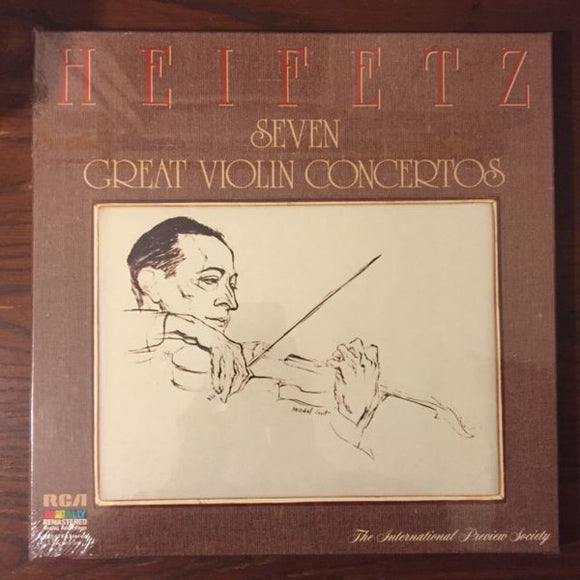 Jascha Heifetz - Seven Great Violin Concertos