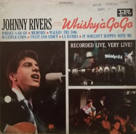 Johnny Rivers - Johnny Rivers At The Whisky À Go-Go – SolSta Records