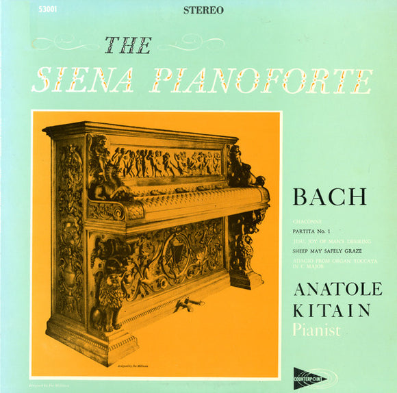 Johann Sebastian Bach - The Siena Pianoforte