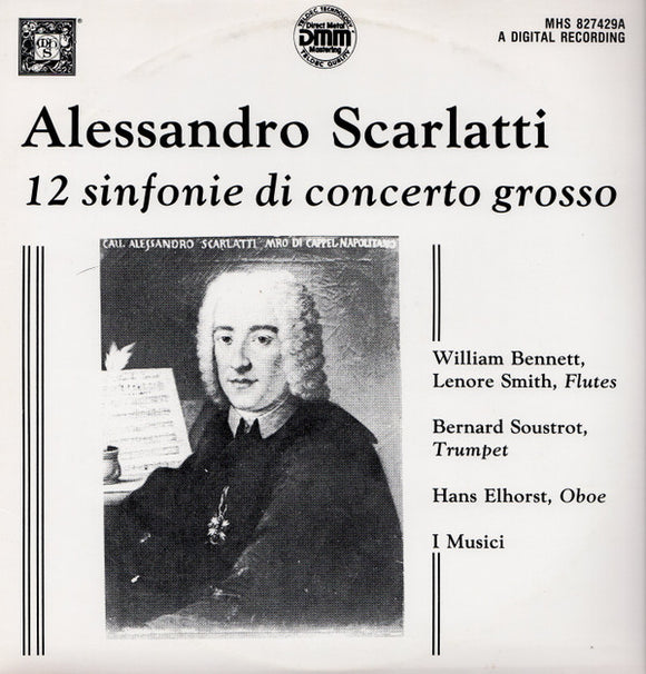 Alessandro Scarlatti - 12 Sinfonie Di Concerto Grosso