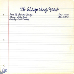 The Partridge Family - The Partridge Family Notebook