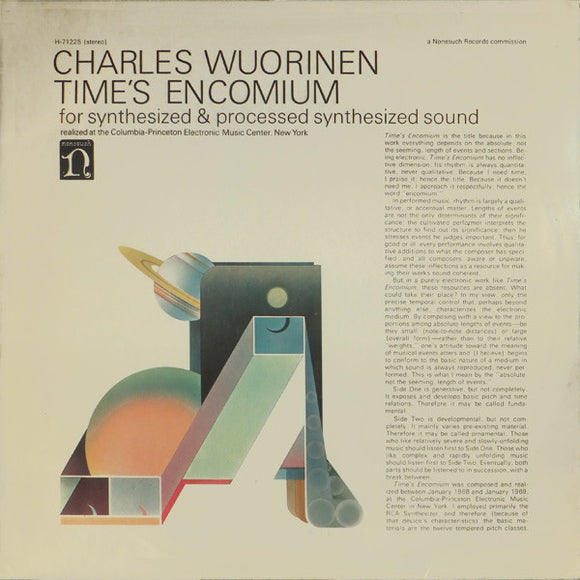 Charles Wuorinen - Time's Encomium