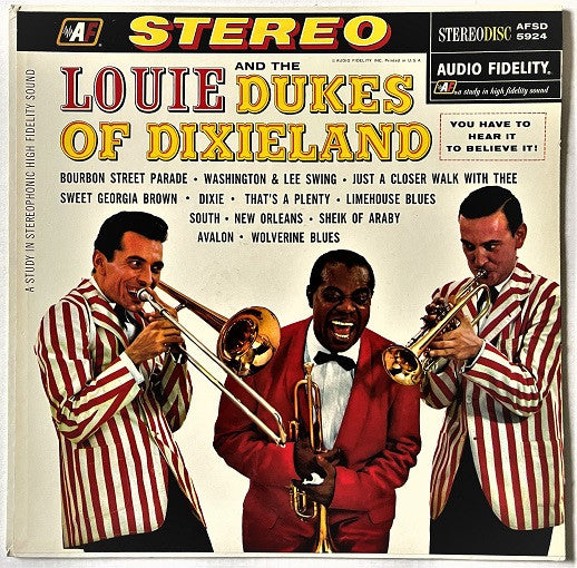 Louis Armstrong - Louie And The Dukes Of Dixieland