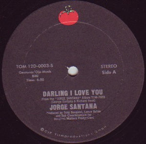 Jorge Santana - Darling I Love You / Sandy