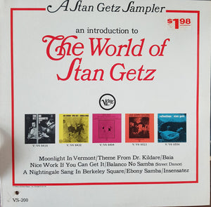 Stan Getz - A Stan Getz Sampler: An Introduction To The World Of Stan Getz