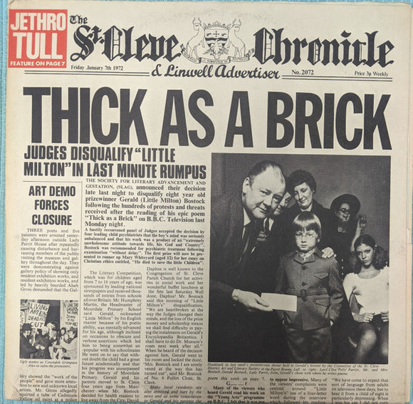 Jethro Tull - Thick As A Brick