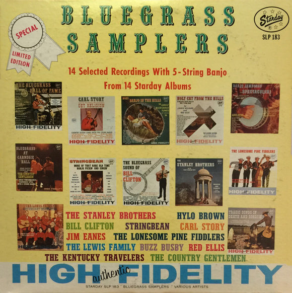 Various - Bluegrass Samplers