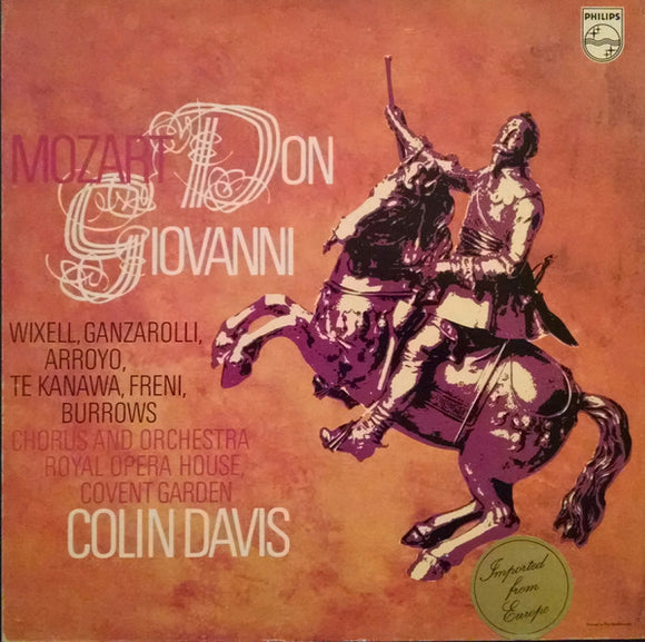 Wolfgang Amadeus Mozart - Don Giovanni KV 527, Colin Davis (cond.)