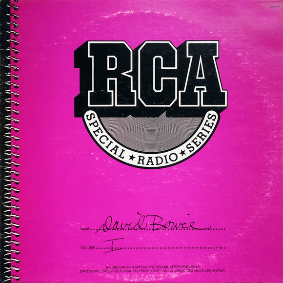 David Bowie - RCA Special Radio Series Vol. I