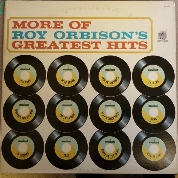 Roy Orbison - More Of Roy Orbison's Greatest Hits