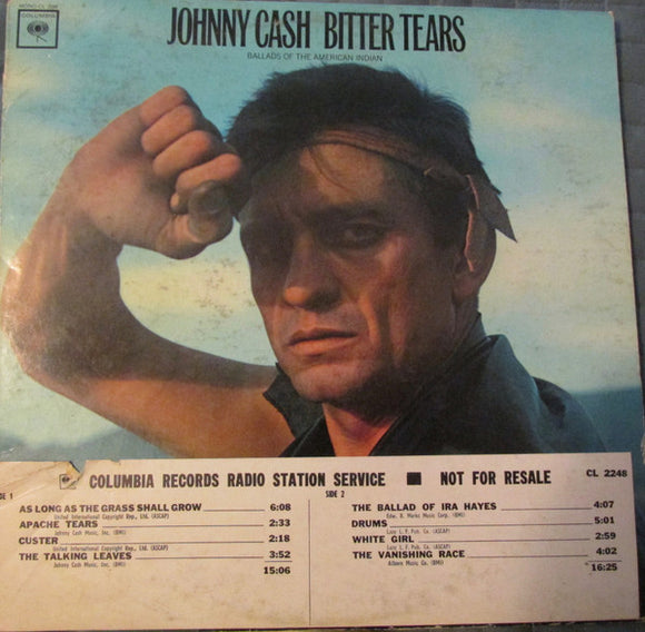 Johnny Cash - Bitter Tears - Ballads Of The American Indian