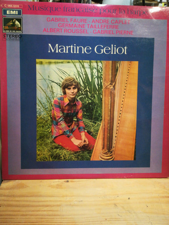 Martine Géliot - Musique Francaise pour harpe