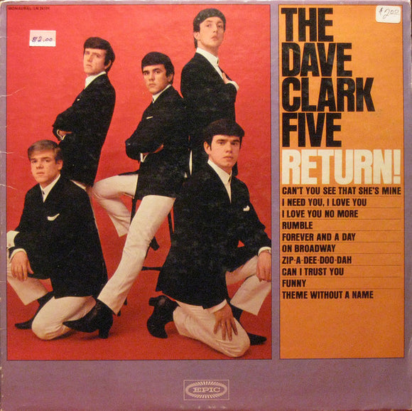 The Dave Clark Five - The Dave Clark Five Return!