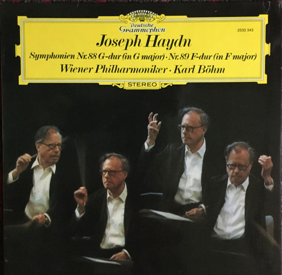 Joseph Haydn - Symphonien Nr. 88 G-dur = In G Major / Nr. 89 F-dur = In F Major
