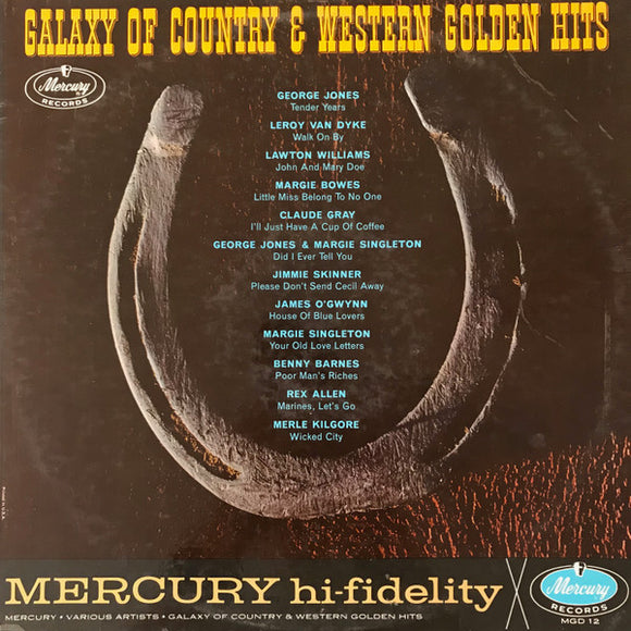 Various - Galaxy Of Country & Western Golden Hits