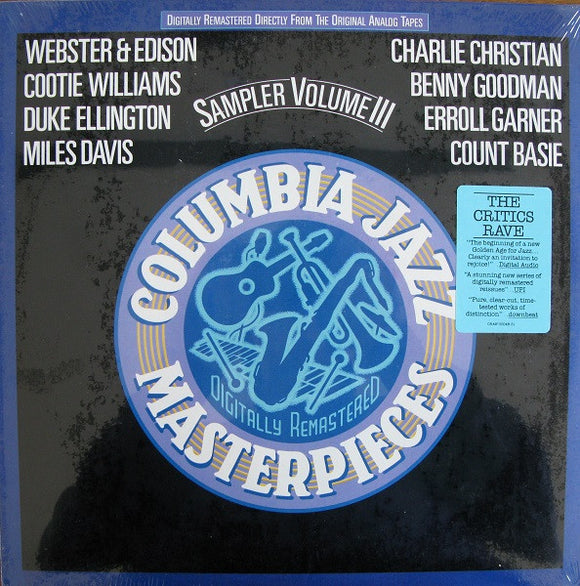 Various - Columbia Jazz Masterpieces Sampler Volume III