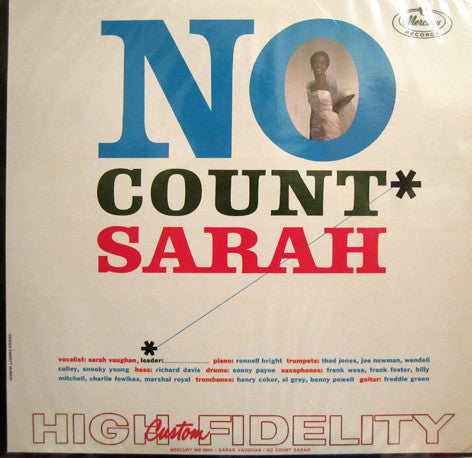 Sarah Vaughan - No Count Sarah