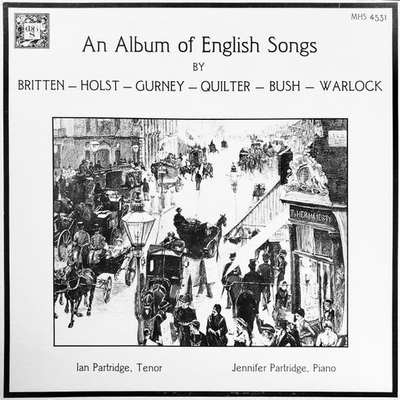 Benjamin Britten - An Album Of English Songs