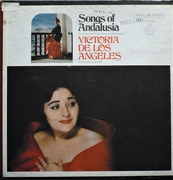 Victoria De Los Angeles - Songs Of Andalusia:  Music From The Middle Ages And Renaissance