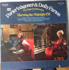 Porter Wagoner And Dolly Parton - The Right Combination Burning The Midnight Oil