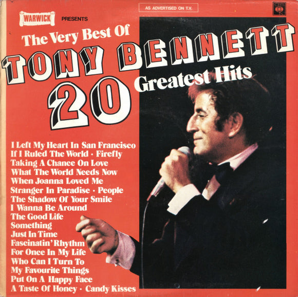 Tony Bennett - The Very Best Of Tony Bennett 20 Greatest Hits