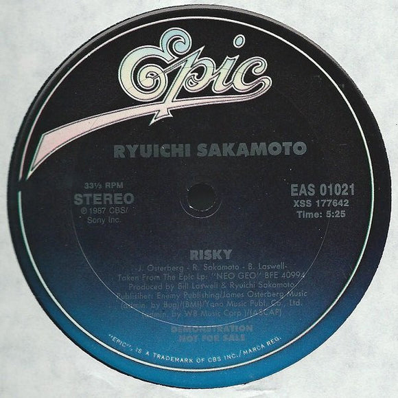 Ryuichi Sakamoto / Iggy Pop - Risky