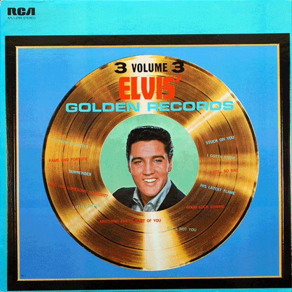 Elvis Presley - Elvis' Golden Records, Volume 3