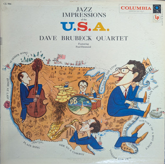 The Dave Brubeck Quartet - Jazz Impressions Of The U.S.A.