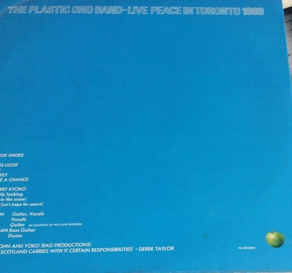 The Plastic Ono Band - Live Peace In Toronto 1969