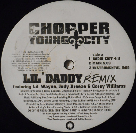 Chopper Young City - Lil' Daddy (Remix) / Lil' Daddy