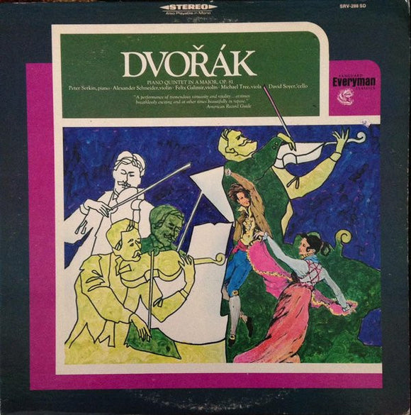 Antonín Dvořák - Piano Quintet In A Major, Op. 81