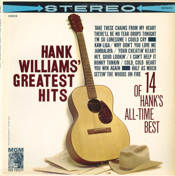 Hank Williams - Hank Williams' Greatest Hits