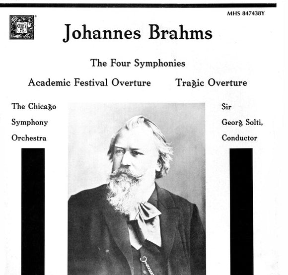 Johannes Brahms - The Four Symphonies, Academic Festival Overture, Tragic Overture
