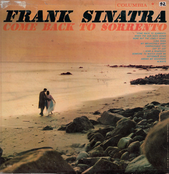 Frank Sinatra - Come Back To Sorrento