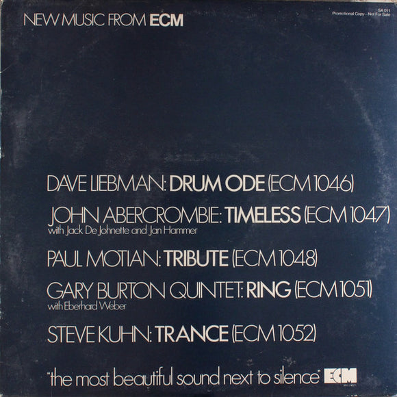 Various - New Music From ECM