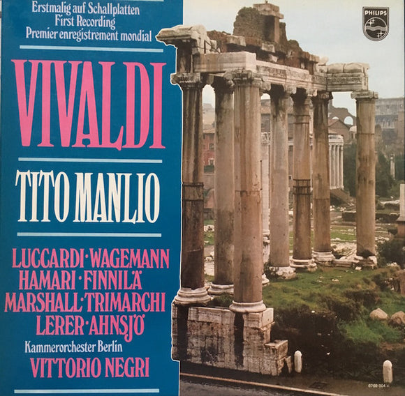 Antonio Vivaldi - Tito Manlio